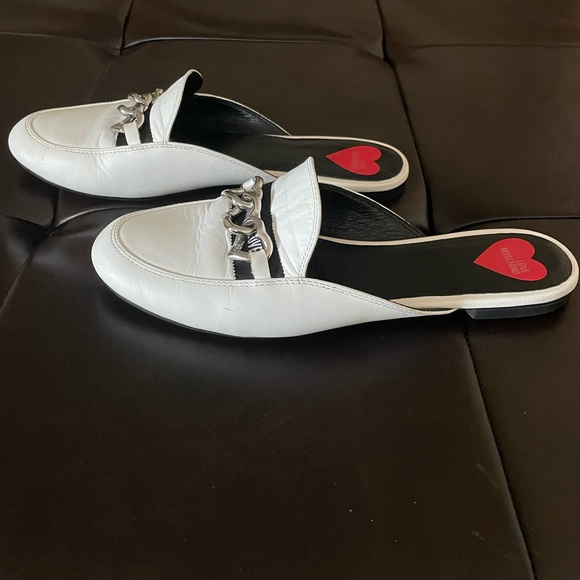Love Moschino leather mules, US size 8, EU size 40 - Picture 8 of 11